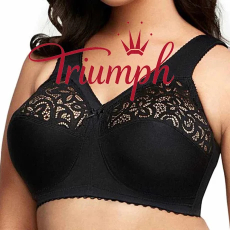 TRIUMPH - 🔥 3 SZTUKI [75A-110F]. REGULOWANY SEKSOWNY KORONKOWY BIUSTONOSZ